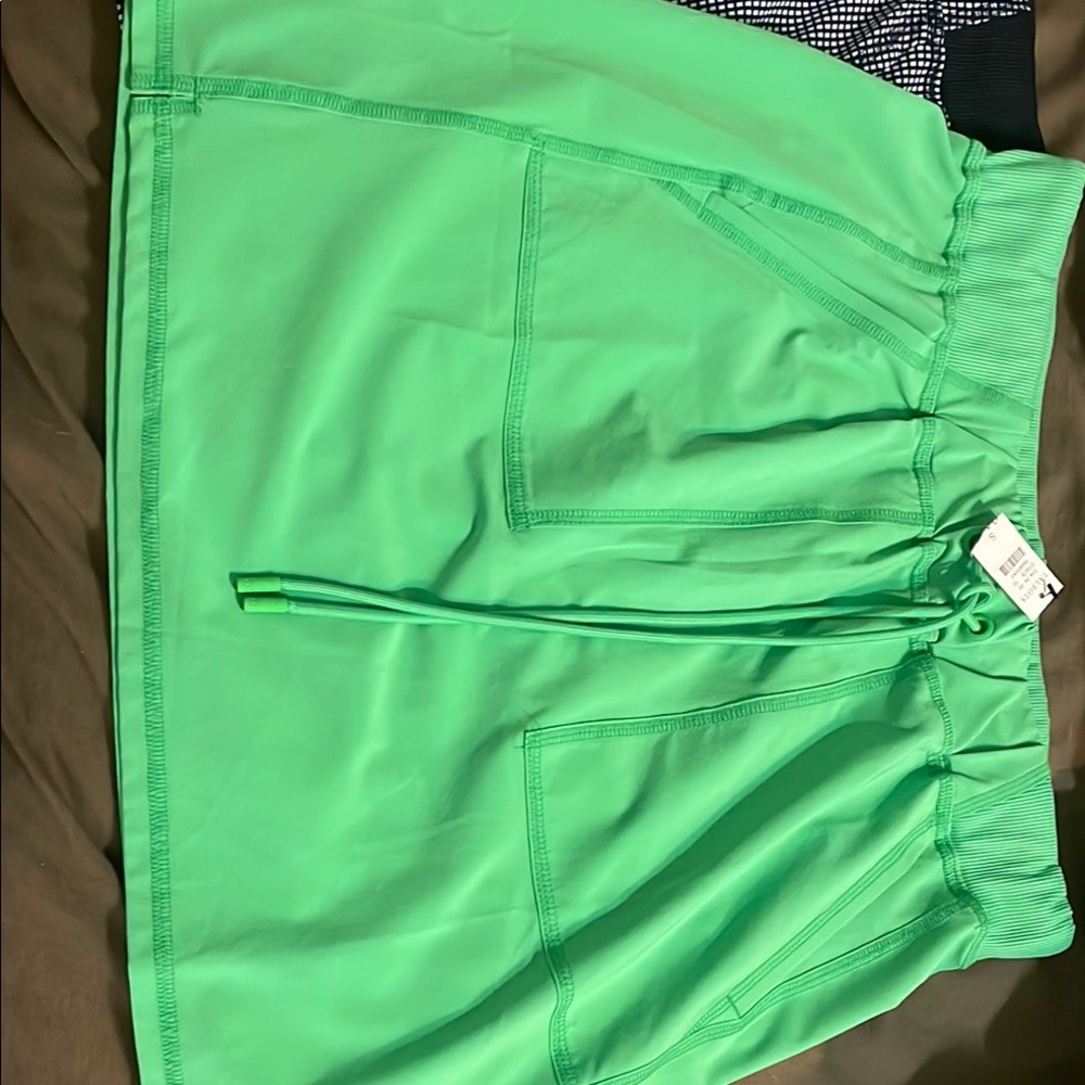 NWT Talbots Vibrant Green Drawstring Skirt